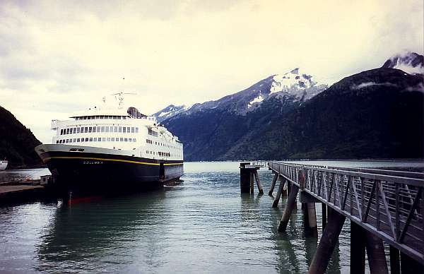 Inside Passage nach Bellingham: "Der Dampfer"