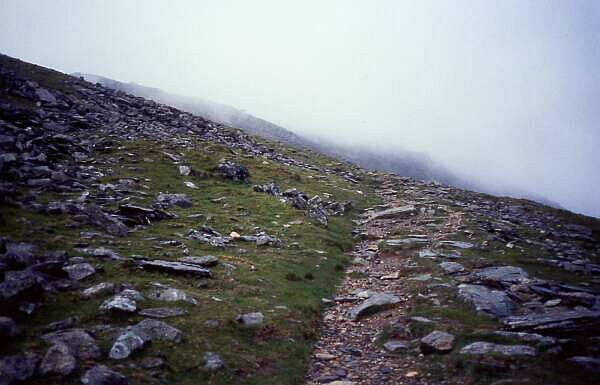 Snowdon-Wanderung: "Strmisches Mittelstck"