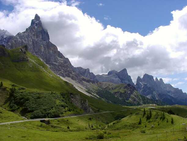 Wanderung 1: "Blick vom Passo Rolle"