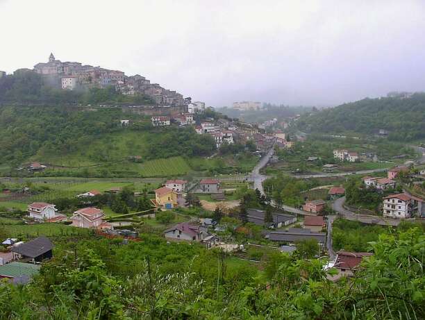 3. Fiuggi - Tagliacozzi: "Sahnestrecke im Regen"