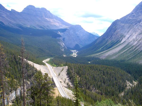 Blick ins Saskatchewan Valley