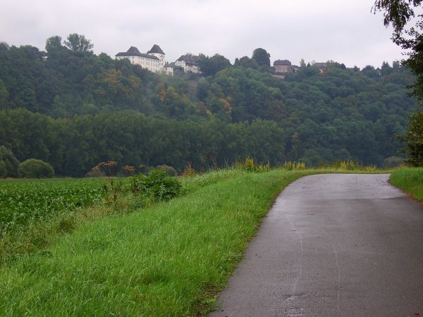 Feuchte Wege an der Weser