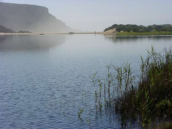 14. Knysna - Natures Valley: "Lagune vom Natures Valley"