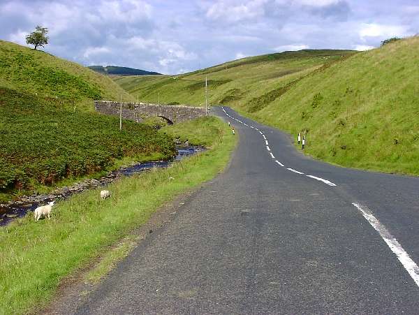 12. Hexham - Bonchester Bridge: "Welcome to Scotland"